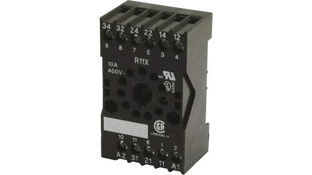 Tele Socket For Use With  RT Series Industrial Relay | PF-113BE