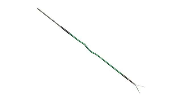 Correge Type K Thermocouple 1m Length, 1.5mm Diameter → +1200°C | PTMTCA2/1000/KINC15/SCI/2EK06A04/2000