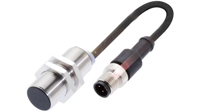 BALLUFF Inductive Threaded Barrel Proximity Sensor, M18, 7 mm Detection, 2-Wire NO, 10 → 36 V dc | BES M18MG-GSC70B-BP00,3-GS04