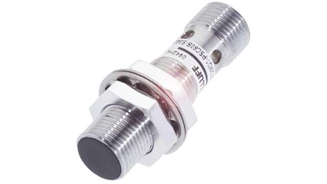 BALLUFF Inductive Threaded Barrel Proximity Sensor, M12, 6 mm Detection, PNP NO, 10 → 30 V dc | BES M12MD1-PSC60B-S04G