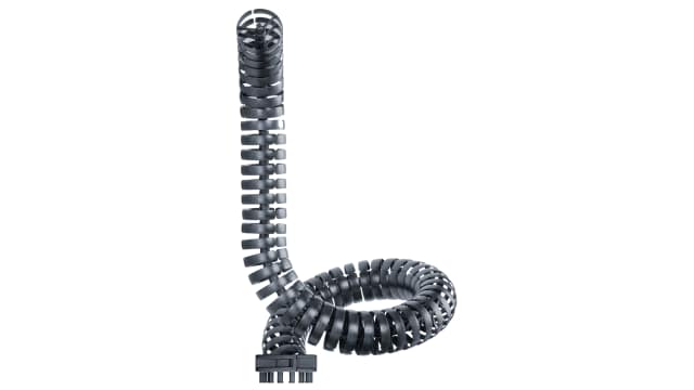 Igus TRL Black, W34.5 mm x, L1 m, 50 mm Min. Bend Radius, Igumid NB | TRL.30.050.0