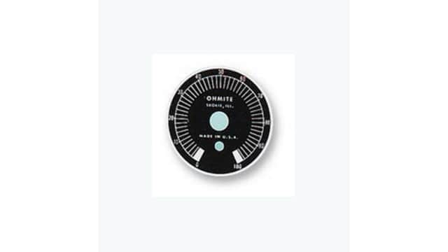 Arcol Ohmite Dial for Ohmite rheostats and tap switches, 5000E | 5000E