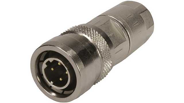 HARTING Circular Connector, 4 Contacts, Cable, M12 Connector, Socket, Male, IP54, M12 Series | 21038811430