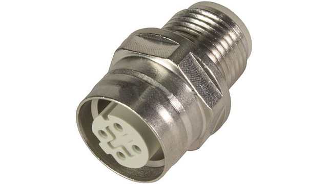 HARTING Straight Circular Connector Adapter M12 M12 Male | 21033812403