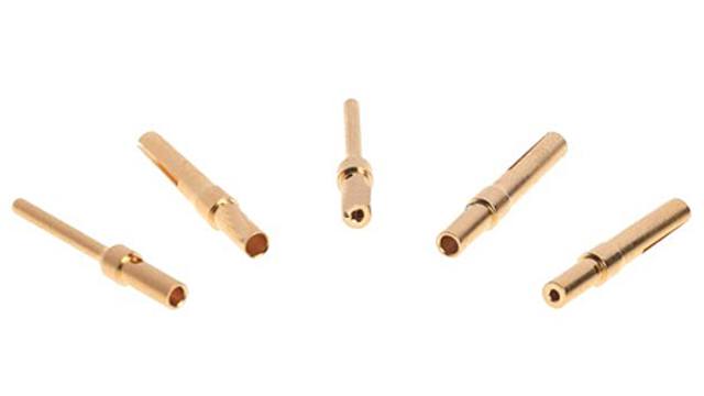 HARTING Male Crimp Circular Connector Contact, Contact Size 0.8 mm | 21011009020