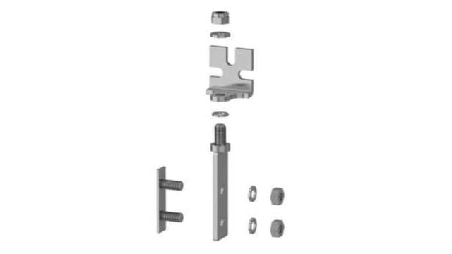 Telemecanique Sensors XUSL Series Light Curtain Bracket | XUSZBSS4