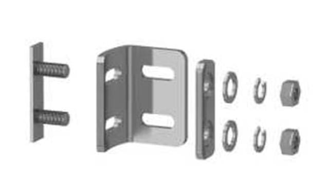 Telemecanique Sensors XUSL Series Light Curtain Bracket | XUSZBSC4