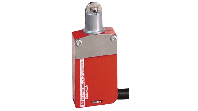 Telemecanique Sensors XCSM Series Roller Plunger Interlock Switch, 2NO/2NC, IP66, IP67, IP68, 4P, Metal Housing | XCSM4102L5