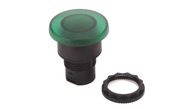 Allen Bradley 800F Series Green Momentary Push Button Head, 22 mm Cutout, IP65 | 800FP-LMM43