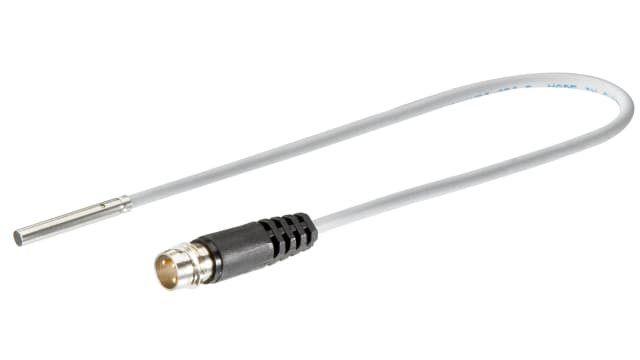 Allen Bradley Inductive Smooth Barrel Proximity Sensor, 0.8 mm Detection, PNP NO, 10 → 30 V dc | 871C-DM1NP3-AP3