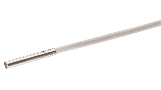 Allen Bradley Inductive Threaded Barrel Proximity Sensor, M4, 1.5 mm Detection, PNP NO, 10 → 30 V dc | 871C-MM2NP4-E2