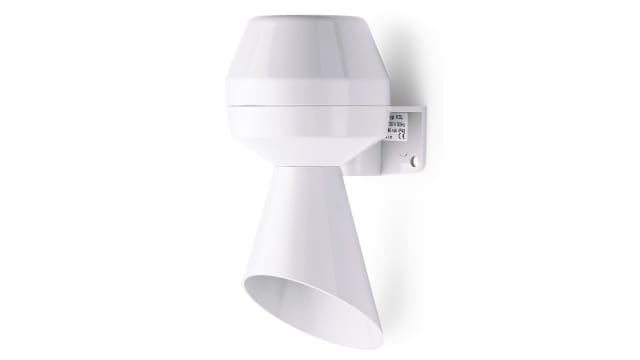 AUER Signal KLH Series Surface Mount Horn, 230 V ac, IP 43, AC, Single-Tone | 710100113