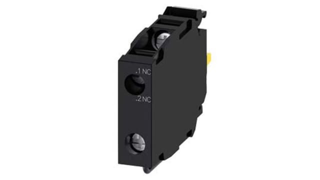 Siemens SIRIUS ACT Series Contact Block, 5 → 500V ac/dc, 1NC | 3SU1400-1AA10-1HA0