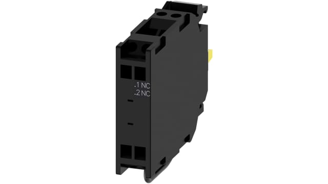 Siemens SIRIUS ACT Series Contact Block, 5 → 500V ac/dc, 1NC | 3SU1400-1AA10-3HA0