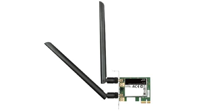 D-Link AC1200 PCIe WiFi Adapter, 867Mbps Data Rate | DWA-582