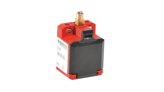 Bernstein AG C2 Series Plunger Limit Switch, 2NC, IP20, IP30, DPST, Thermoplastic Housing | 6008801003