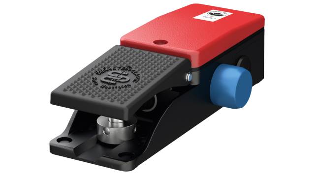 Bernstein AG Foot Switch Latching Foot Switch - Aluminium Case Material, DPDT | 6061500567