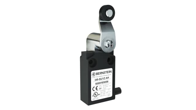 Bernstein AG I49 Series Plunger Roller Lever Limit Switch, NO/NC, IP67, SPST, Plastic Housing | 6089135057