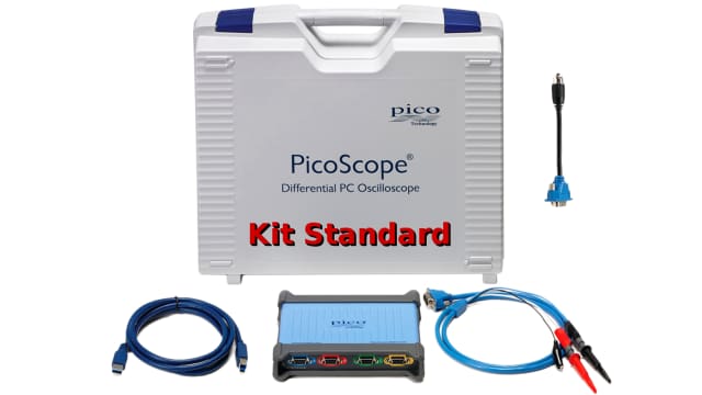 Pico Technology,Differential Oscilloscope Kit Ta271 Single Ended D9-Bnc Adapter, Picoconnect 441 1:1 Passive | PicoScope 4444 standard kit