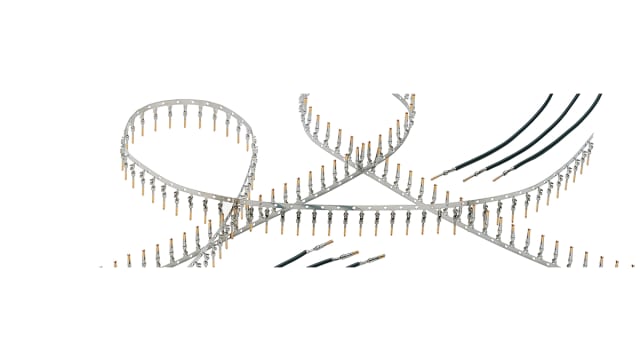 HARTING, D-Sub Standard Series, Male Crimp D-Sub Connector Contact, Palladium over Nickel Pin 24 AWG | 09670007168