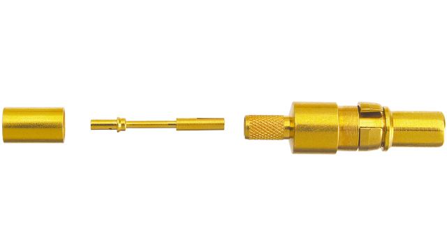 HARTING, D-Sub Mixed Series, Male D-Sub Connector Coaxial Contact, Gold Plated | 09692815140