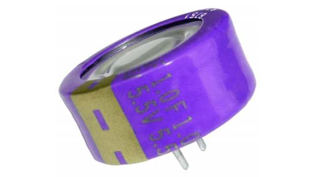 Panasonic 1F Supercapacitor -20 → +80% Tolerance, LF 5.5V dc, Through Hole | EECLF0H105