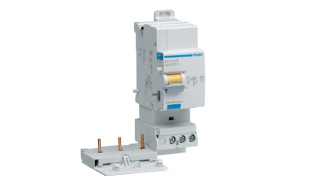 Hager RCD, 25A, 3 Pole, 300mA | BFC325F