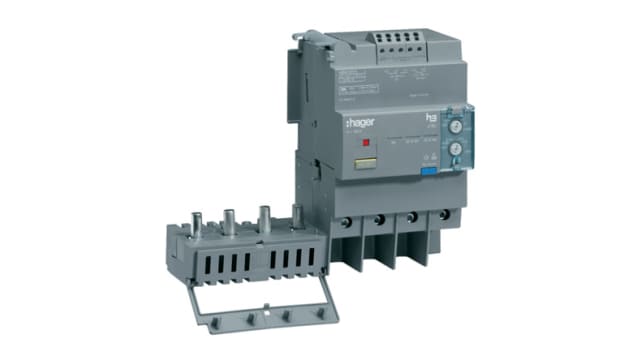 Hager Electronic Earth Leakage Circuit Trip for use with MCCBs | HBA161H