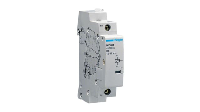 Hager Shunt Release, DIN Rail Mount MZ | MZ204
