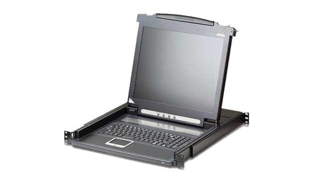 Aten 1 Port 1 Displays USB VGA Console 1920 x 1200 pixel Maximum Resolution | CL1000M-ATA-EE