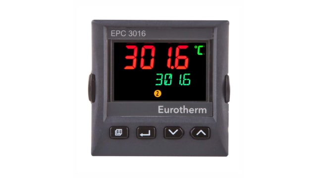 Eurotherm EPC3016 Panel Mount PID Controller, 48 x 48mm 1 Input 3 Relay, 100 → 230 V ac Supply Voltage PID Controller | EPC3016/CC/VH/R2/R2