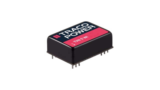 TRACOPOWER TVN 5WI DC-DC Converter, 5V dc/ 1A Output, 4.5 → 12 V dc Input, 5W, Through Hole, +85°C Max Temp | TVN 5-0911WI