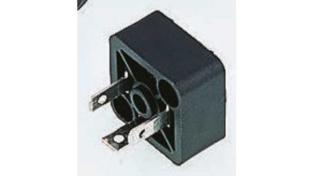 Hirschmann GSSA 2P+E DIN 43650 C, Male Solenoid Valve Connector, 250 V ac/dc Voltage | 933117100 GSSA 200