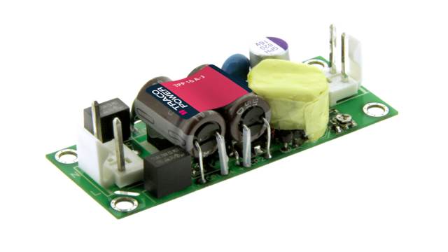 TRACOPOWER AC-DC Power Supply, TPP 15-112A-J, 12V dc, 1.25A, 15W, 1 Output, 120 → 370 V dc, 85 → 264 V ac | TPP 15-112A-J