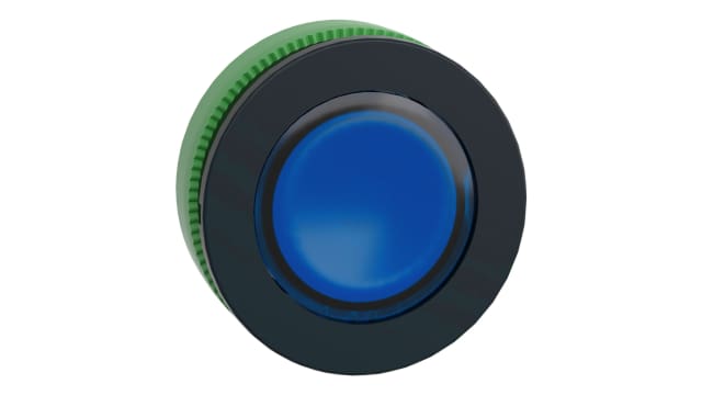 Schneider Electric Blue Pilot Light Head, 30 mm Cutout Harmony XB5 Series | ZB5FV063