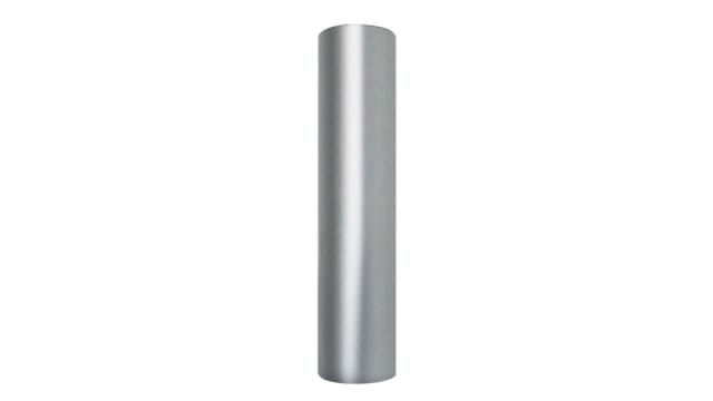 Patlite Silver Non-threaded Pole for use with SF, SL, LR, SK, NE-A, NE-IL Series | POLE22-0100AN
