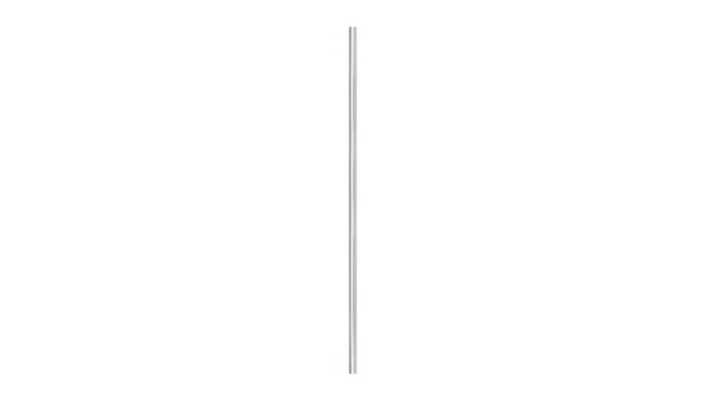 Patlite Silver Non-threaded Pole for use with NE-IL Series, NE-A, SK, SF, LR, SL | POLE22-1000AN