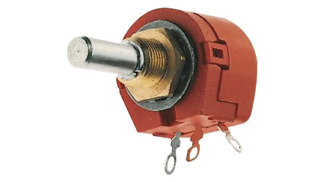 TE Connectivity TW 100Ω Rotary Potentiometer 1-Gang Panel Mount, TW1101KA | TW1101KA