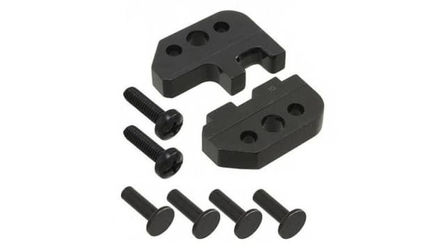 TE Connectivity, Pro-Crimper III Crimp Die, Coaxial Type Crimp Die Black | 58630-2