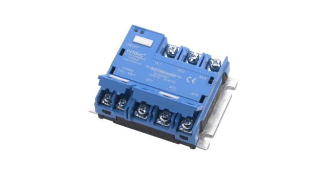 Celduc SGT 2G Series Solid State Relay, 125 A Load, Panel Mount, 520 V ac Load, 30 V dc Control | SGT8690500