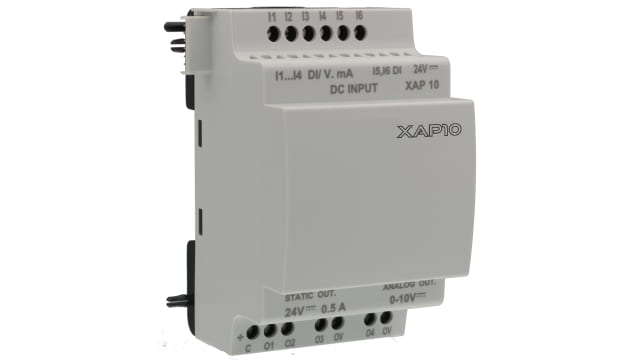 Crouzet XAP10 Series Expansion Module for Use with PLC, Analogue, Digital, Digital, PWM | 88975303