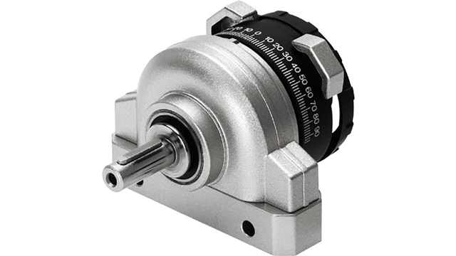Festo DSR Series 8 bar Double Acting Action Pneumatic Rotary Actuator, 92 mm Bore, 184 ° | DSR-32-180-P