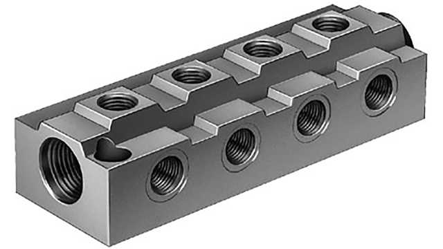 Festo FR-8 series 8 station G Manifold, 2078 | FR-8-1/4