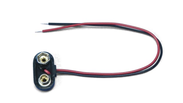 Takachi Electric Industrial  Plug-In 9 V Battery Contact | MP-TLN