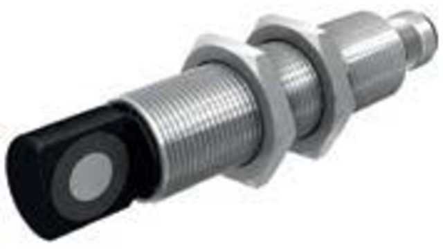 Turck Ultrasonic Threaded Barrel Proximity Sensor, M18, 1.3 m Detection 4-20 mA, 15 → 30 V dc | RU130U-M18ES-LI8X2-H1151