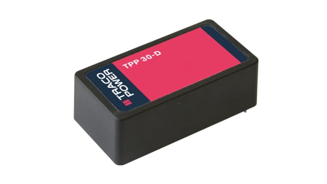 TRACOPOWER Switching Power Supply, TPP 30-124-D, 24V dc, 1.25A, 30W, 1 Output, 120 → 370 V dc, 85 → 264 V | TPP 30-124-D