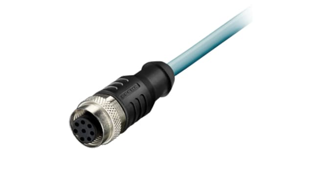 Kubler Cordset for Use with 9080, 5858 / 5878, 5868 / 5888, EMIO.SIO.10xP, F5868 / F5888, M3658 / M3678 | BLZP 5.08HC/13/180 SN OR BX ? 1943690000