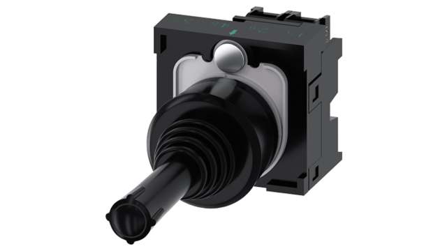 Siemens Joystick Switch Round, IP20, IP65, IP67 5 → 500V ac/dc | 3SU1100-7AB10-1NA0
