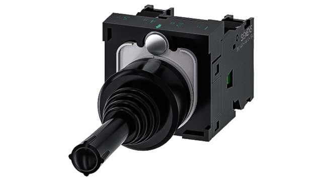 Siemens Joystick Switch Round, IP20, IP65, IP67 5 → 500V ac/dc | 3SU1100-7AC10-1NA0