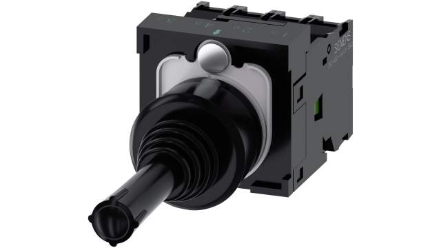 Siemens Joystick Switch Round, IP20, IP65, IP67 5 → 500V ac/dc | 3SU1100-7AE10-1QA0